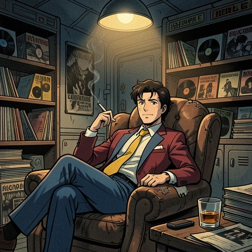 Spike Spiegel AI character
