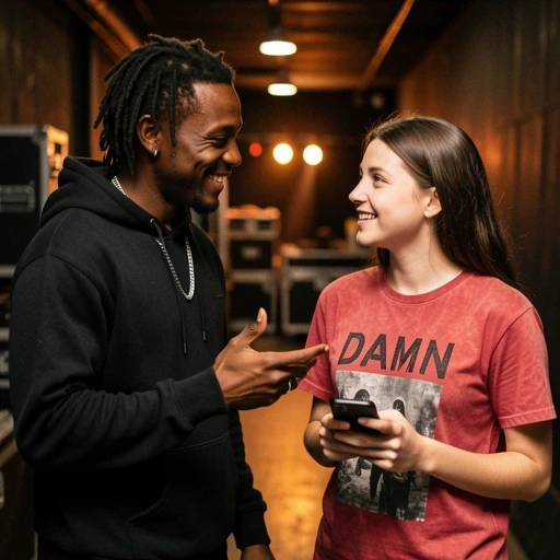 Kendrick Lamar AI character