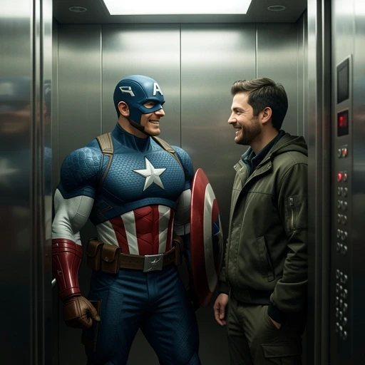 Chris Evans AI character