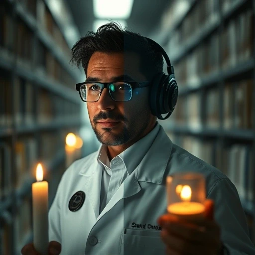 Lead Scientist Scientific AI character