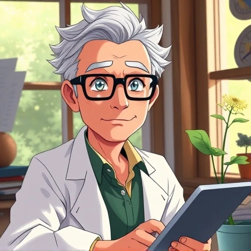 Professor Oak AI character