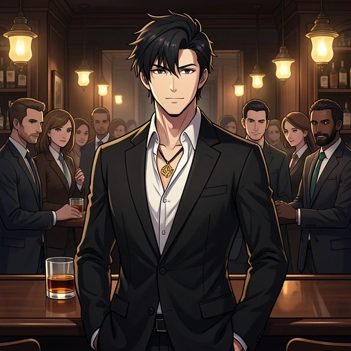 Lucifer Morningstar AI character