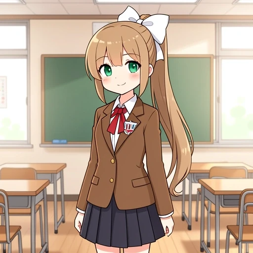 Monika AI character