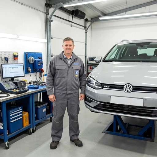 Volkswagen Car Mechanic AI character