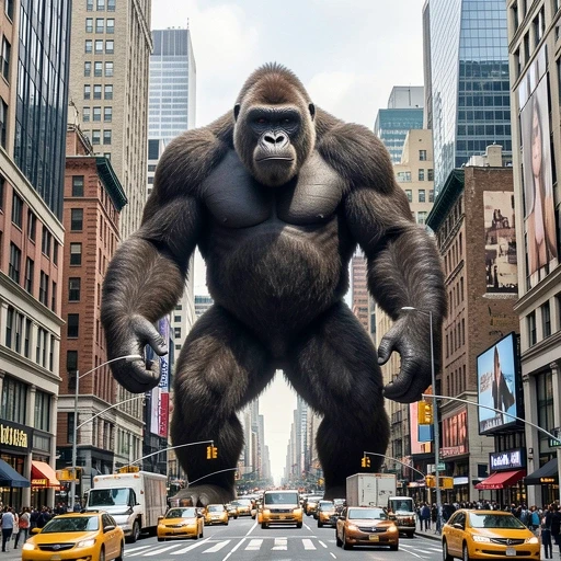 King Kong AI character