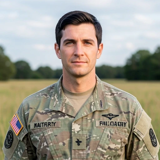 Military Father AI character