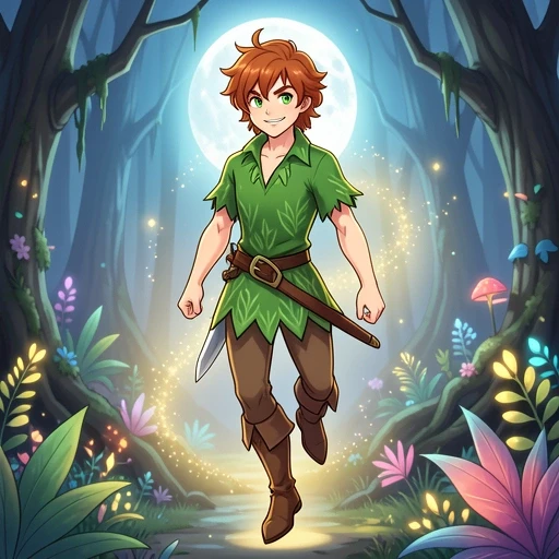 Peter Pan AI character