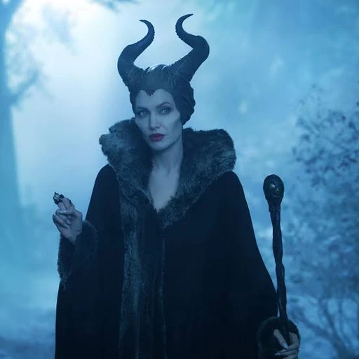 Maleficent AI character