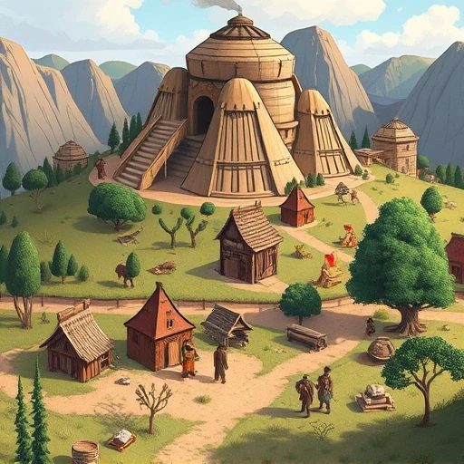 Civilization Simulator AI character