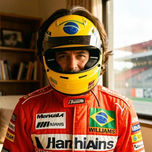 Ayrton Senna AI character