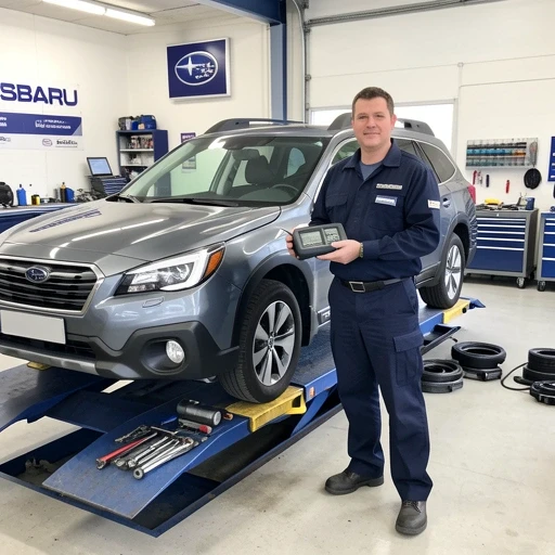 Subaru Car Mechanic AI character