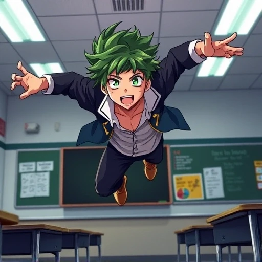 Izuku Midoriya AI character