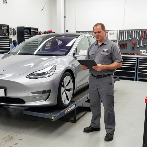 Tesla Car Mechanic AI character