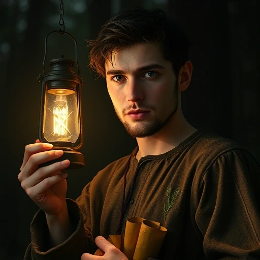 Arran of the Silent Script AI character