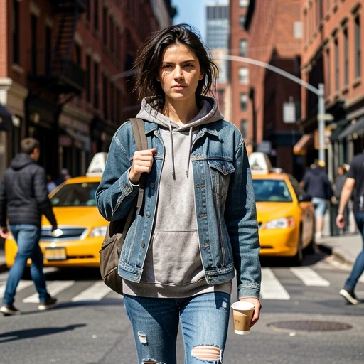 Homeless Girl AI character