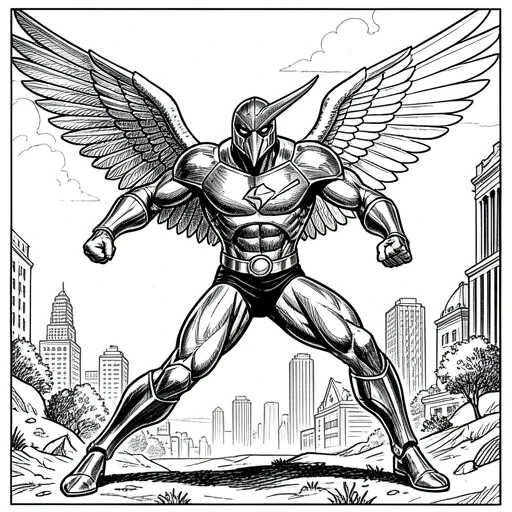 Hawkman AI character