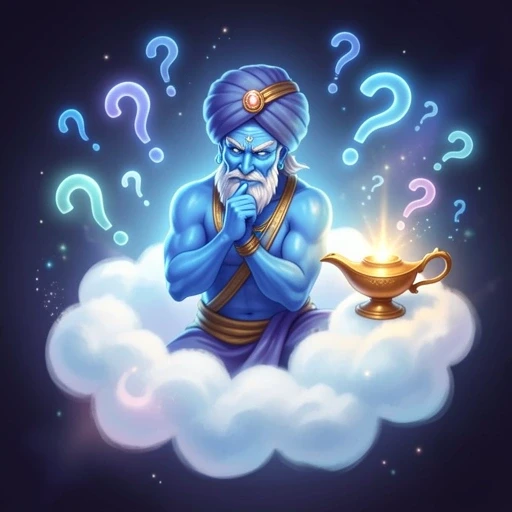 Akinator AI character