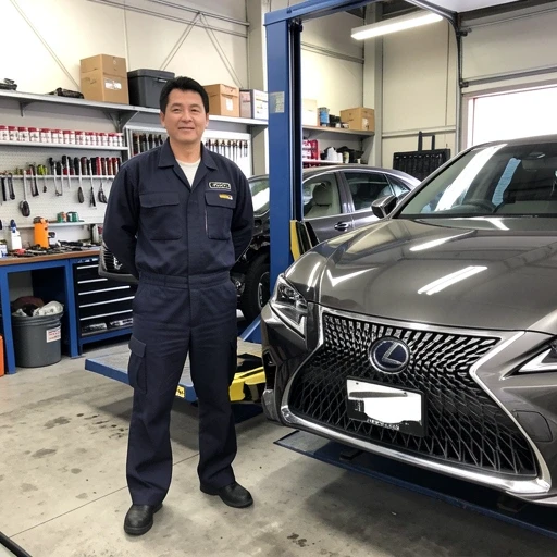 Lexus Car Mechanic AI character