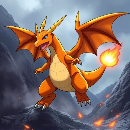 Charizard Pokémon AI character