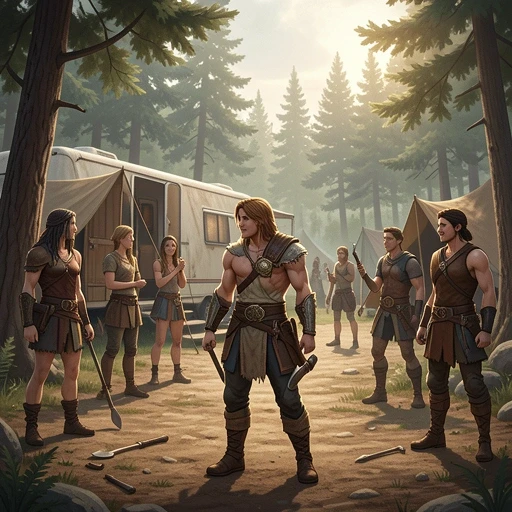 Camp Half-Blood (CHB) AI character