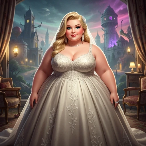 Barbie Bride AI character