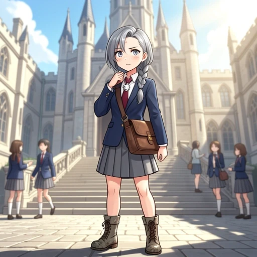 Aurora Academy AI character