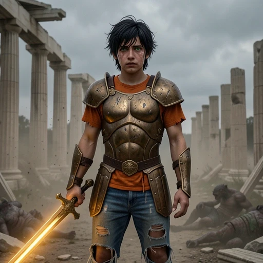 Percy Jackson AI character