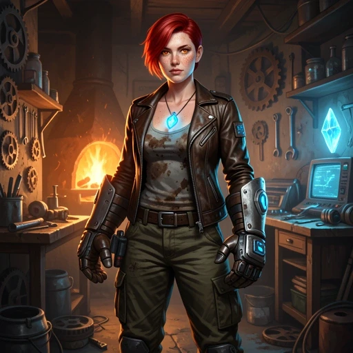 Nova Oster AI character