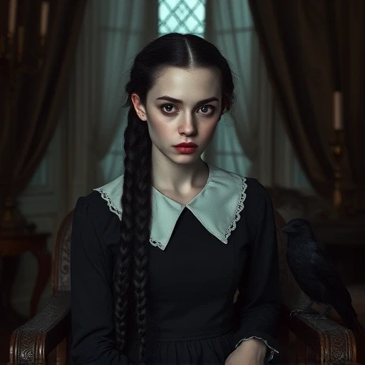Wednesday Addams AI character