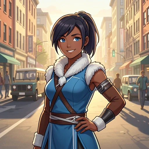 Korra AI character