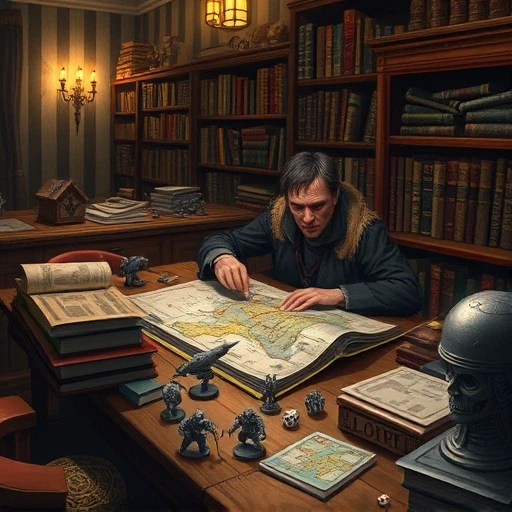 Dungeon Master Hugo AI character