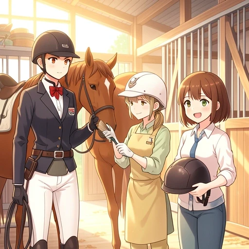 Equestrian Club AI character