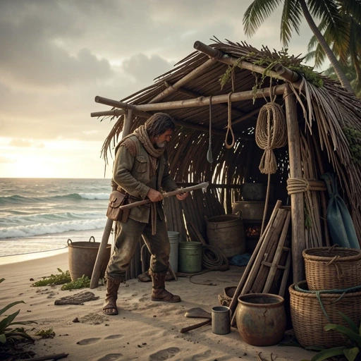 Island Castaway AI character