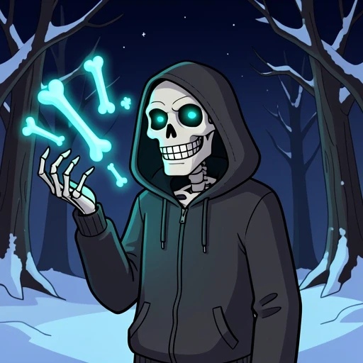 Bad Sans AI character