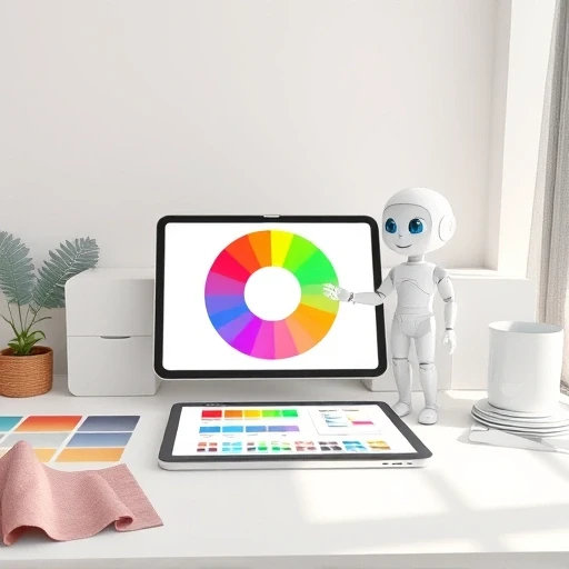 Color Harmony Assistant AI character