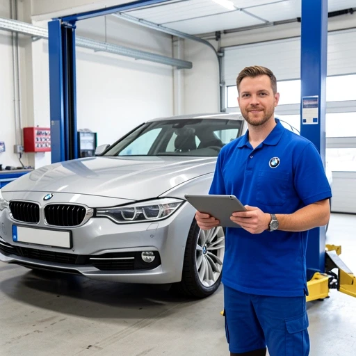 BMW Car Mechanic AI character