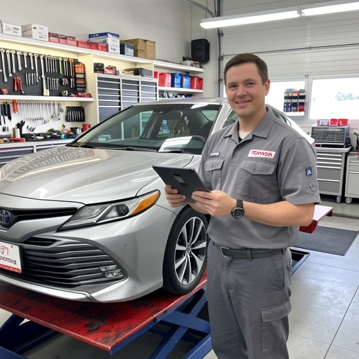 Toyota Car Mechanic AI character