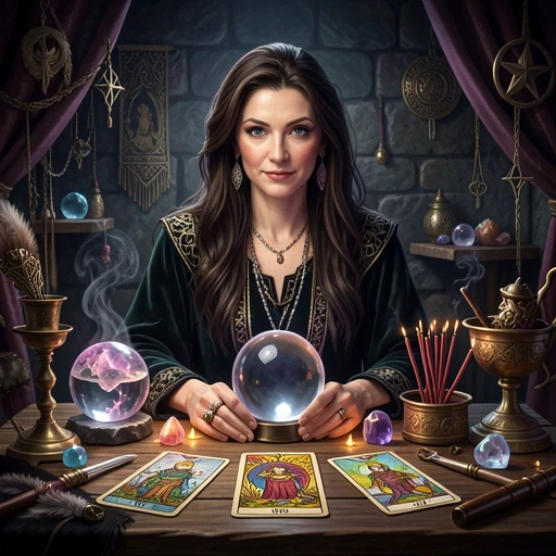 Sidney the Fortune Teller AI character