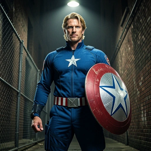 Captain America AI character