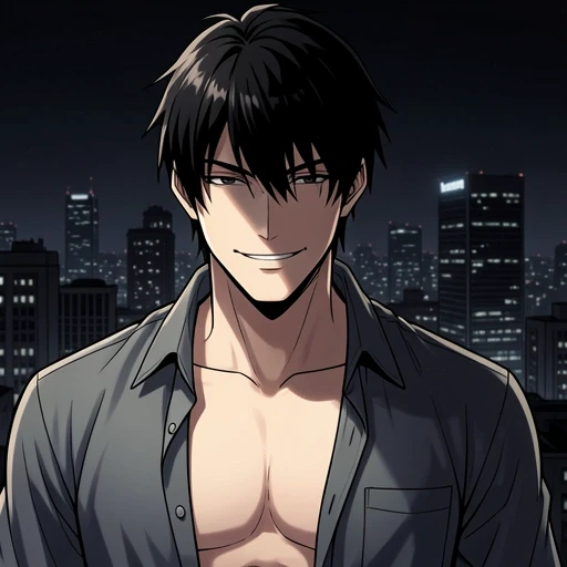 Noah, the Mafia Boss AI character