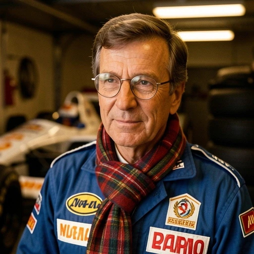 Jackie Stewart AI character